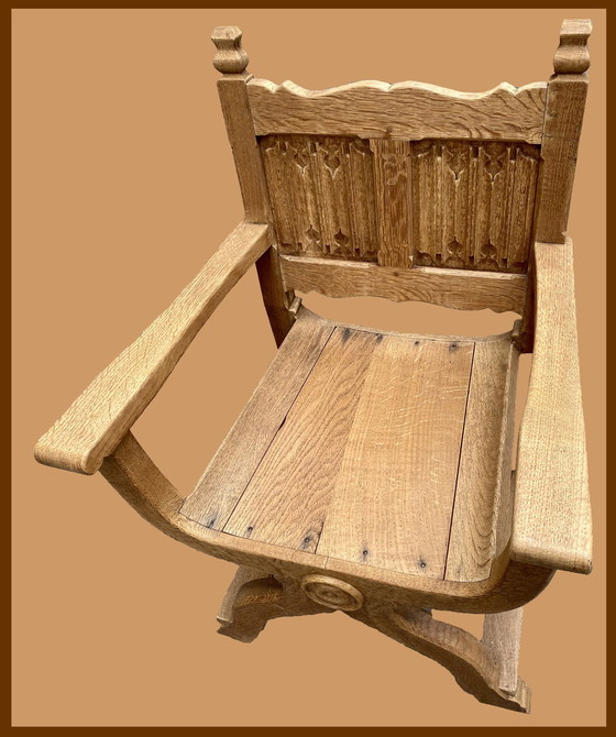 Image 1 of 8x Jan Steen Chairs - 2 With Railings