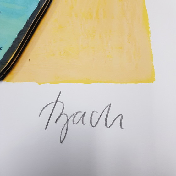 Image 1 of Bach, Elvira - Under the palm tree - 3D construction - Hand signed