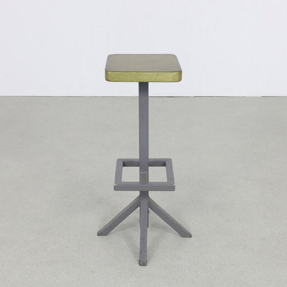 Image 1 of Set of 5 vintage industrial bar stools, 1970