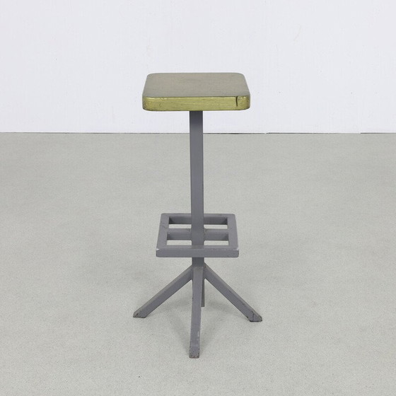 Image 1 of Set of 5 vintage industrial bar stools, 1970