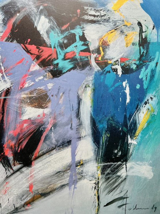 Image 1 of Screen print Jochum Bakker