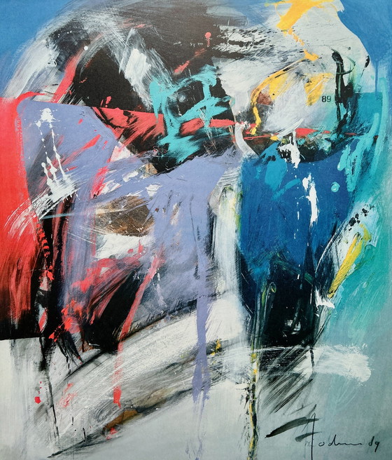 Image 1 of Screen print Jochum Bakker