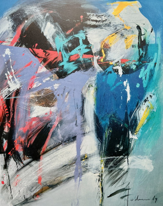 Image 1 of Screen print Jochum Bakker