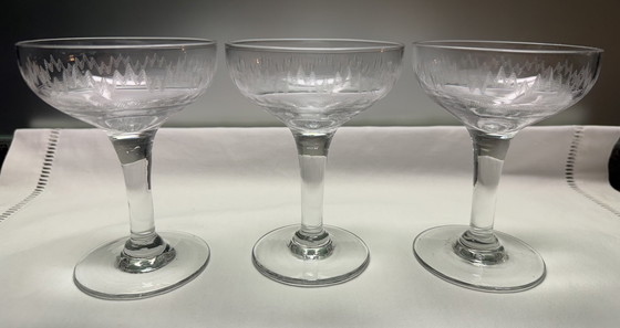 Image 1 of Polished Champagne Coupes