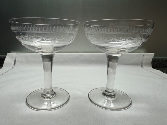 Image 1 of Polished Champagne Coupes