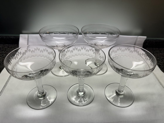 Image 1 of Polished Champagne Coupes