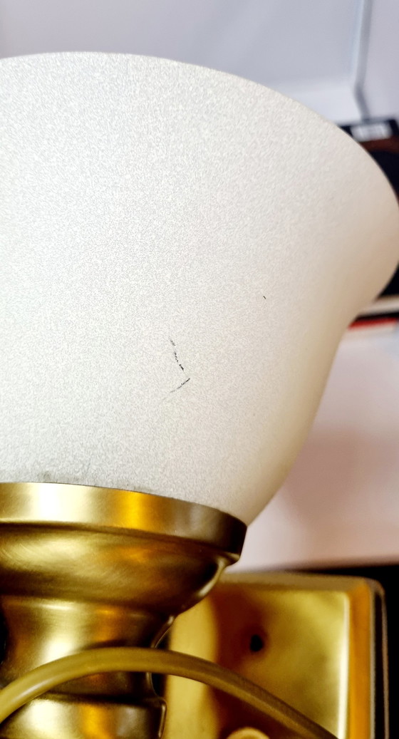 Image 1 of Lampada da parete vintage in ottone