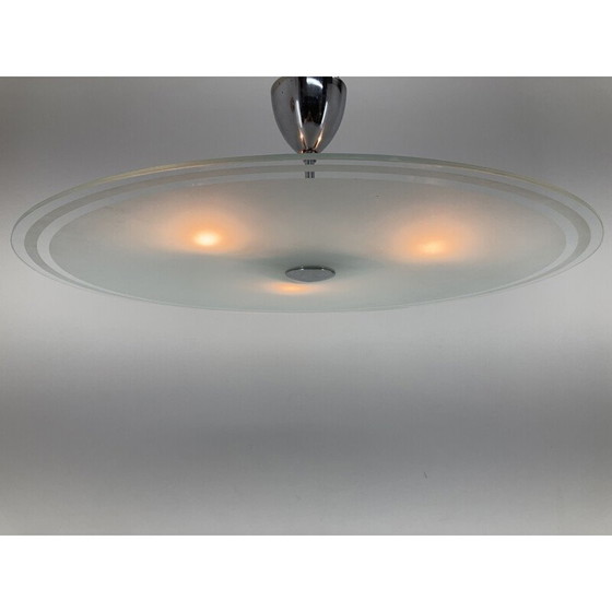 Image 1 of Lampada a sospensione Art Déco vintage, Cecoslovacchia 1930