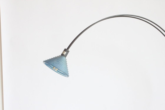 Image 1 of Optelma postmodern arc shaped desk lamp, Switzerland 1980S