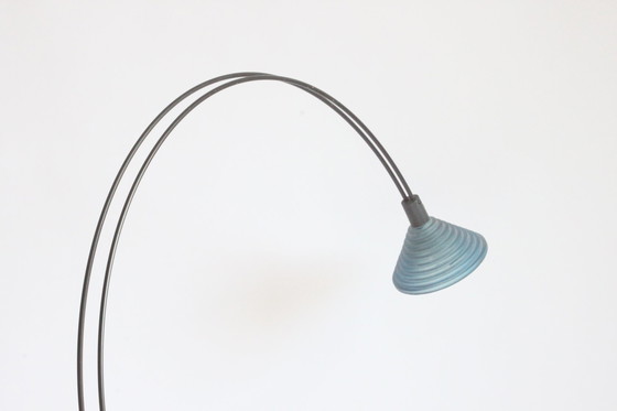 Image 1 of Optelma postmodern arc shaped desk lamp, Switzerland 1980S