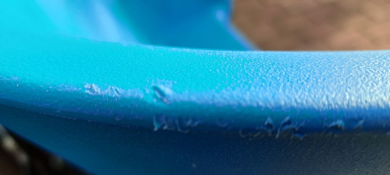 Image 1 of Myyour garden bench plastic blue.