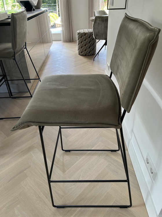 Image 1 of 2x Modern Bar Stools