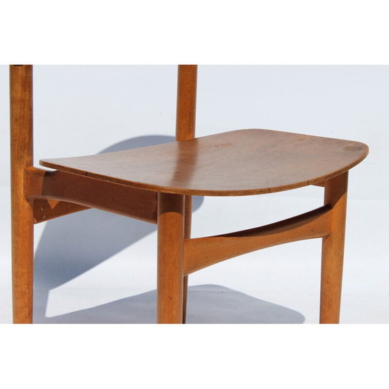 Image 1 of Set of 6 vintage dining chairs in teak by Borge Mogensen 1960s