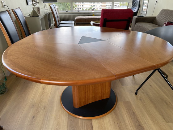 Image 1 of SKOVBY Design Table And 4x Chairs