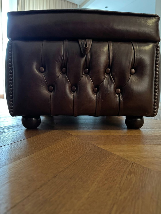 Image 1 of Chesterfield Footstool / Hocker