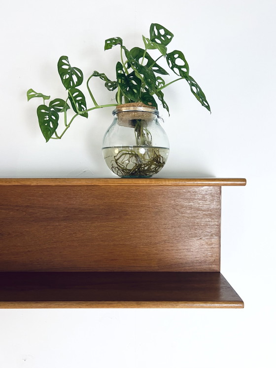 Image 1 of Teak Wall Cabinet, Walter Wirz