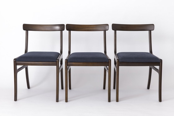 Image 1 of 6 Chairs By Ole Wanscher For Poul Jeppesen, 1960S, Model Rungstedlund, Set Of 6