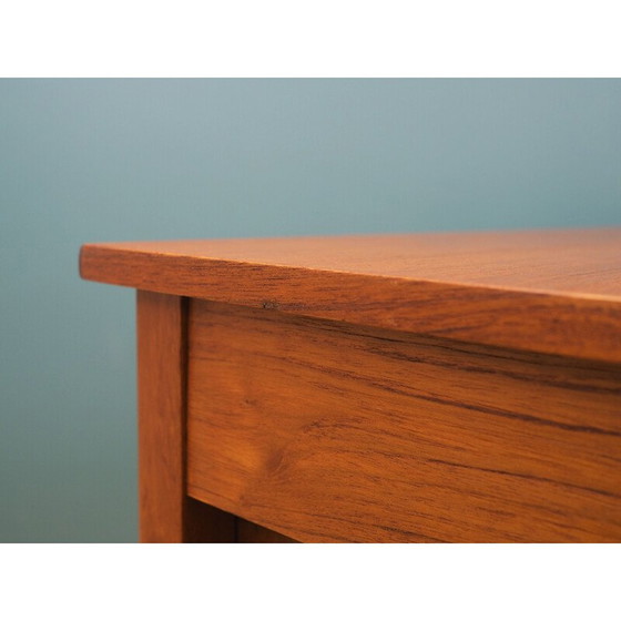 Image 1 of Vintage teak desk, Denmark 1970s