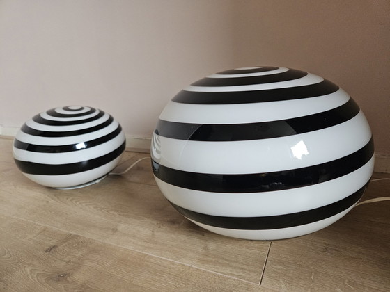 Image 1 of 2 Ilu Di Vetro Swirl Lamps