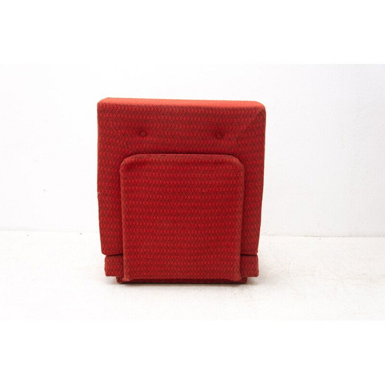 Image 1 of Pair of vintage folding armchairs by Dřevotvar Pardubice, Czechoslovakia 1980s