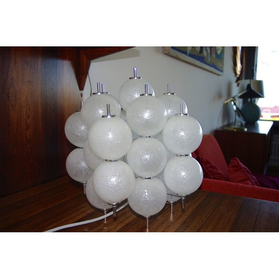 Image 1 of Vintage blown glass table lamp by Raak, 1960-1970