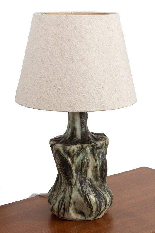 Danish ceramic table lamp