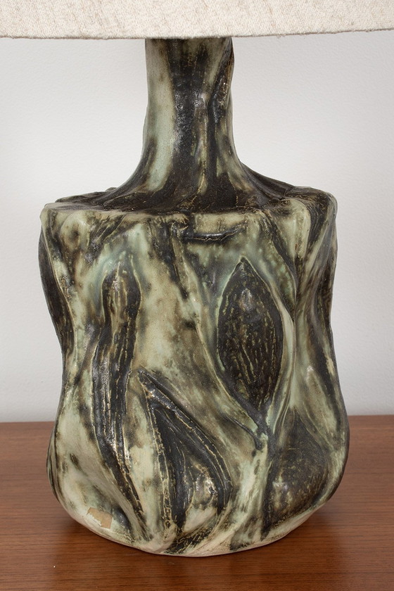 Image 1 of Lampada da tavolo in ceramica danese