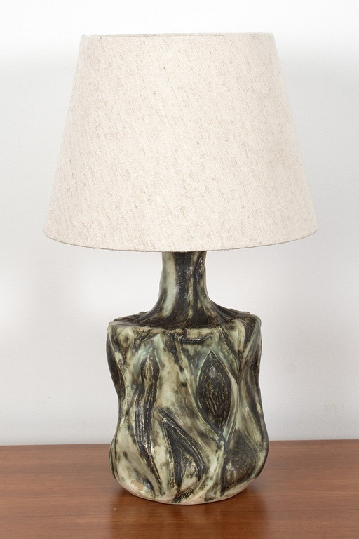 Danish ceramic table lamp