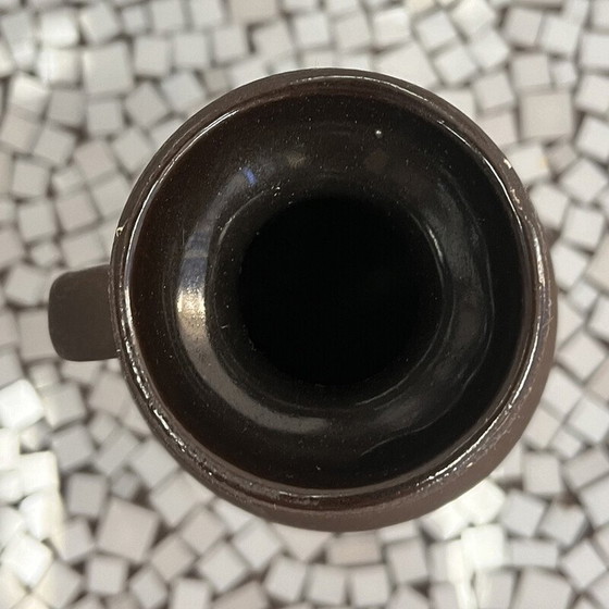 Image 1 of Vaso in ceramica d'epoca tipo 1302 con manico per Strehla Keramik, Germania 1970
