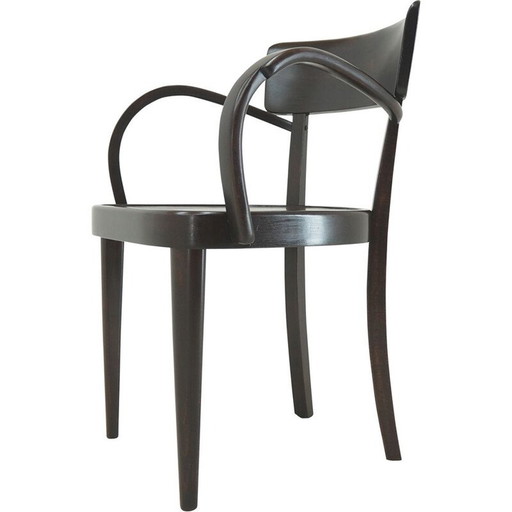 Mid-century Art Nouveau dining chair by Fischel, Czechoslovakia 1920s