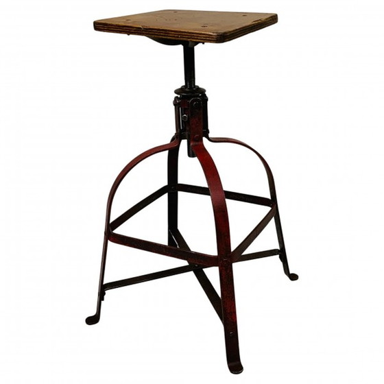 Image 1 of Industrial Chair, Stool, Studio Chair by Bienaise - 1950s