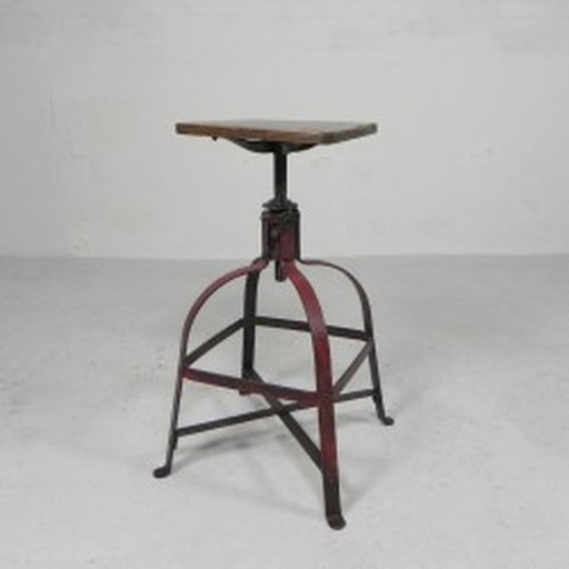 Industrial Chair, Stool, Studio Chair by Bienaise - 1950s