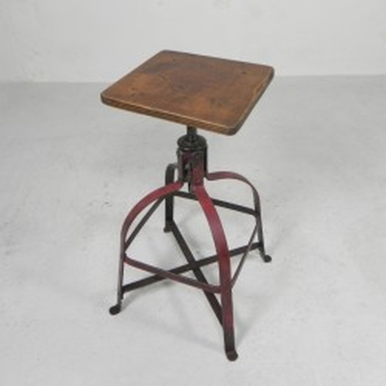 Image 1 of Industrial Chair, Stool, Studio Chair by Bienaise - 1950s