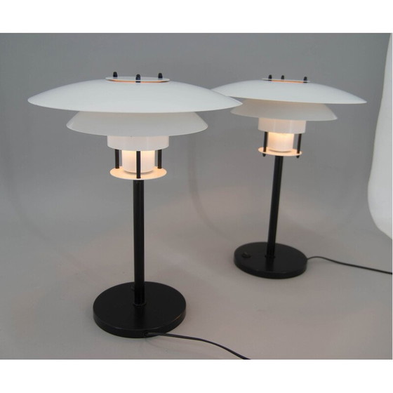 Image 1 of Pair of vintage table lamps by Jorgen Buchwald for Laterna Danica, 1970s