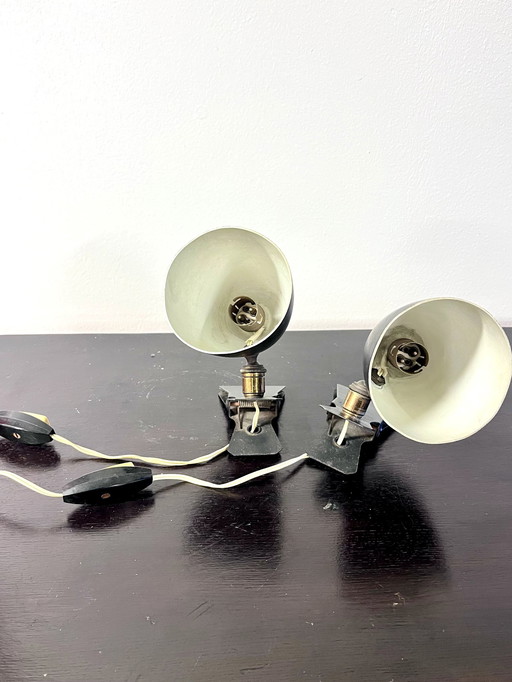 Pair Of Wall Lights,1960S