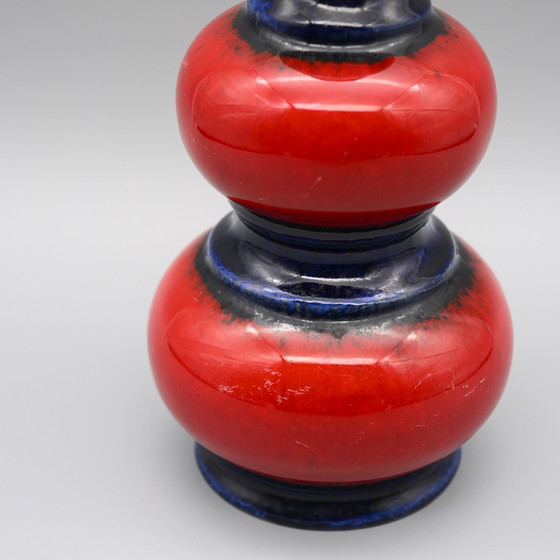 Image 1 of Rare Everhard & Gallo Pop Art Design Ceramic Candleholder 70s Space Age Sputnik