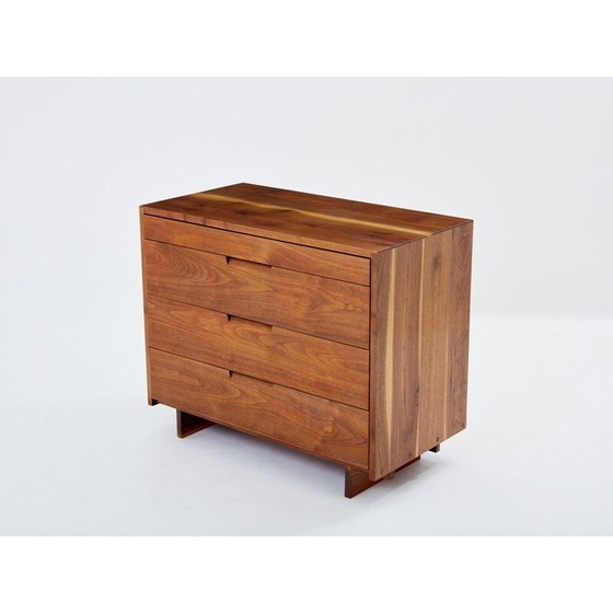 Image 1 of Vintage American black walnut chest of drawers by George Nakashima, 1955