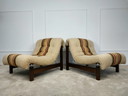 2x Vintage armchairs