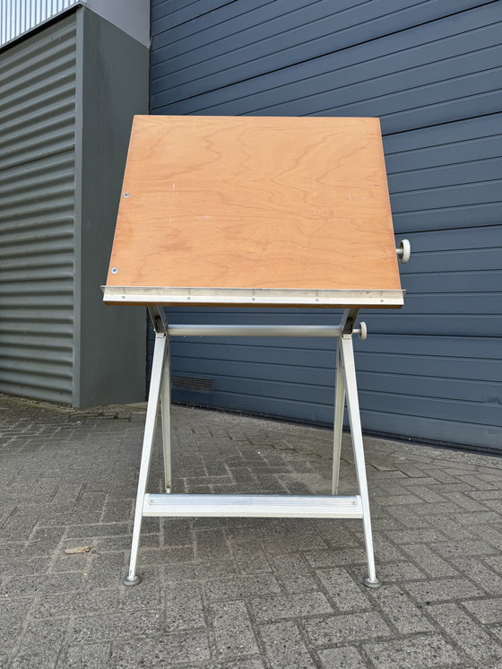 Image 1 of Ahrend Circle Drafting Table