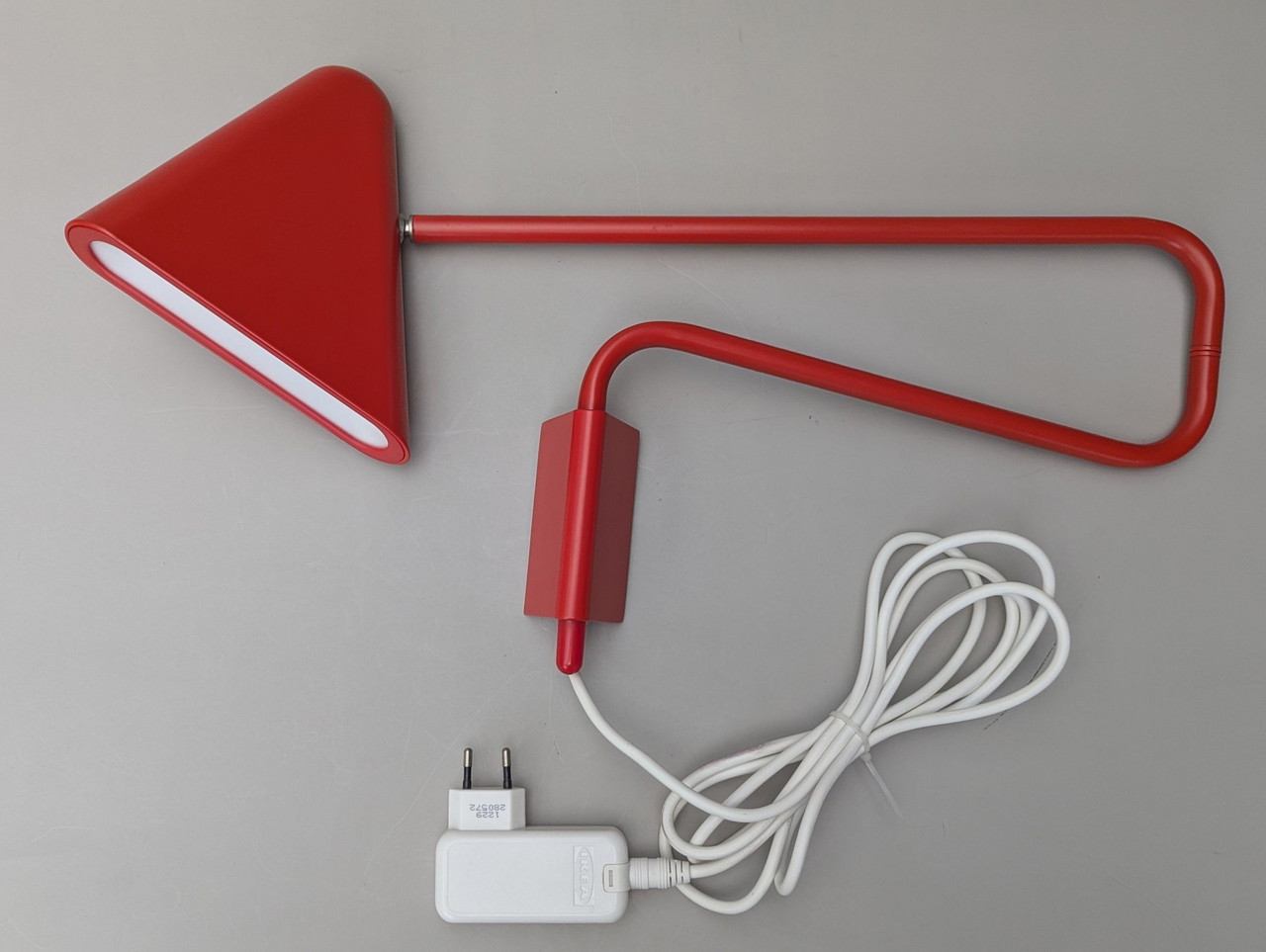 IKEA PS 2012 LED 壁掛けアームランプ 赤い Jelinek レア（Red wall 
