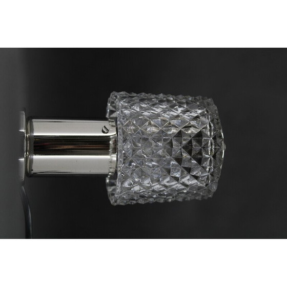 Image 1 of Vintage glass table lamp by Kamenicky Senov, Czechoslovakia 1970