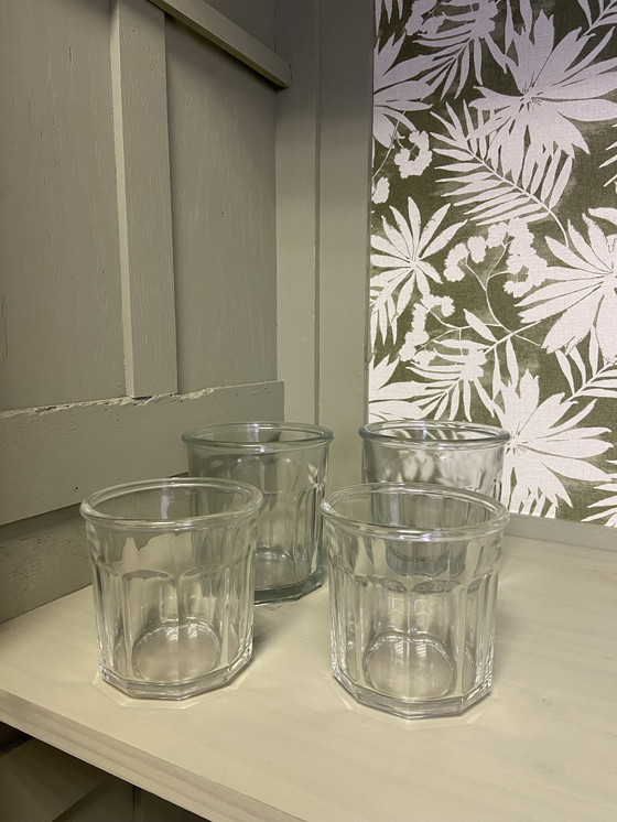 Image 1 of Set Of 4 Vintage Jam Jars