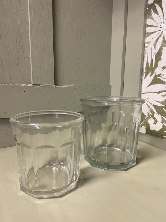 Image 1 of Set Of 4 Vintage Jam Jars