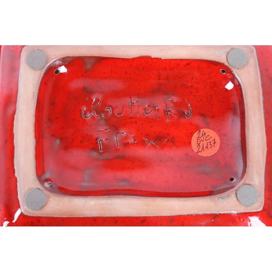 Image 1 of Vintage Cloutier ceramic pocket organizer, 1960
