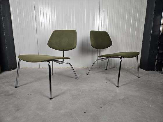Image 1 of Vintage Lounge Chairs, 1950s, Original