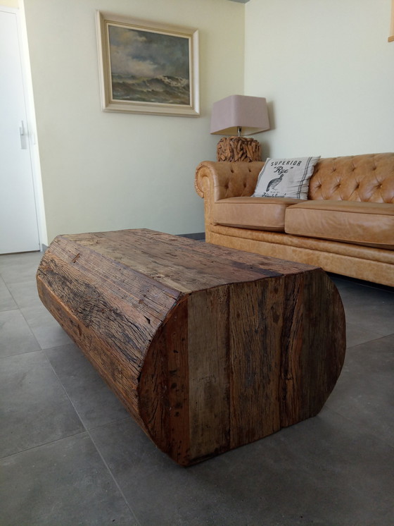 Image 1 of Rofra Home Table basse tronc d'arbre