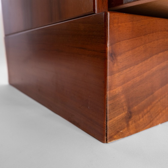 Image 1 of Brazilian Canaletto Walnut Veneer Chest of Drawers