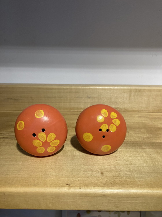 Image 1 of Juego de sal y pimienta con forma de champiñones