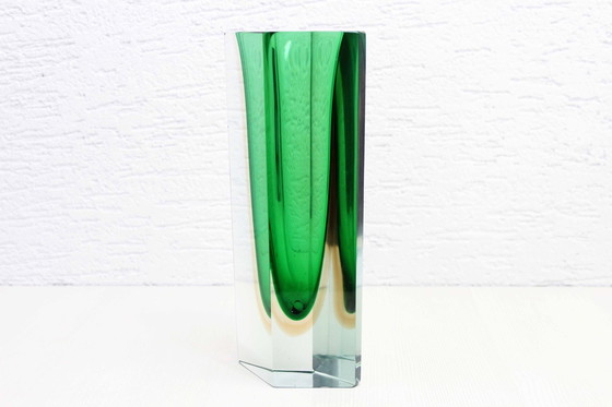 Image 1 of Sommerso Vase In Murano Glass 1970