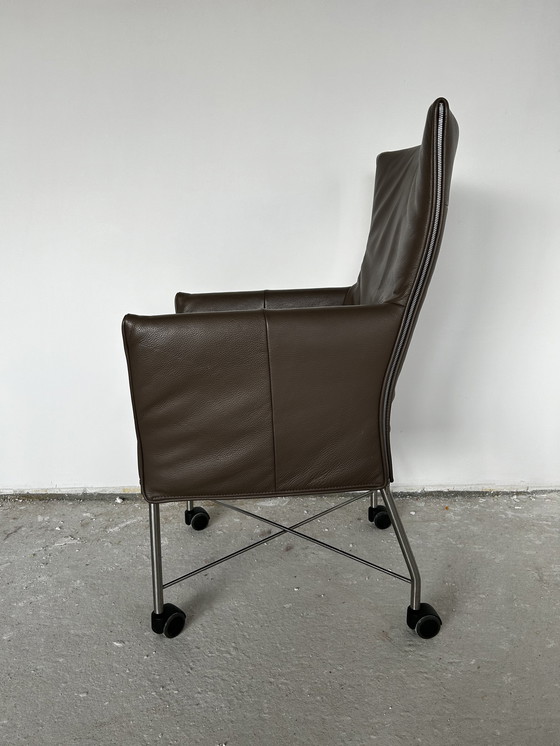 Image 1 of 8x Montis Chaplin Dining Chair Brown